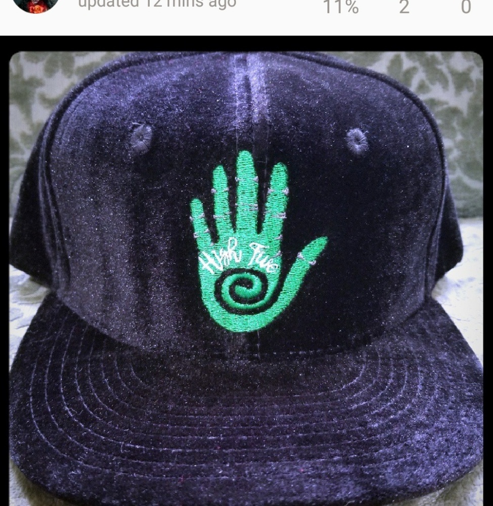 NWT High Five Velvet Adjustable Hat